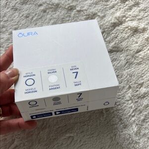 Oura Horizon Silver Ring